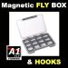 Magnetic Fly and Hooks Box